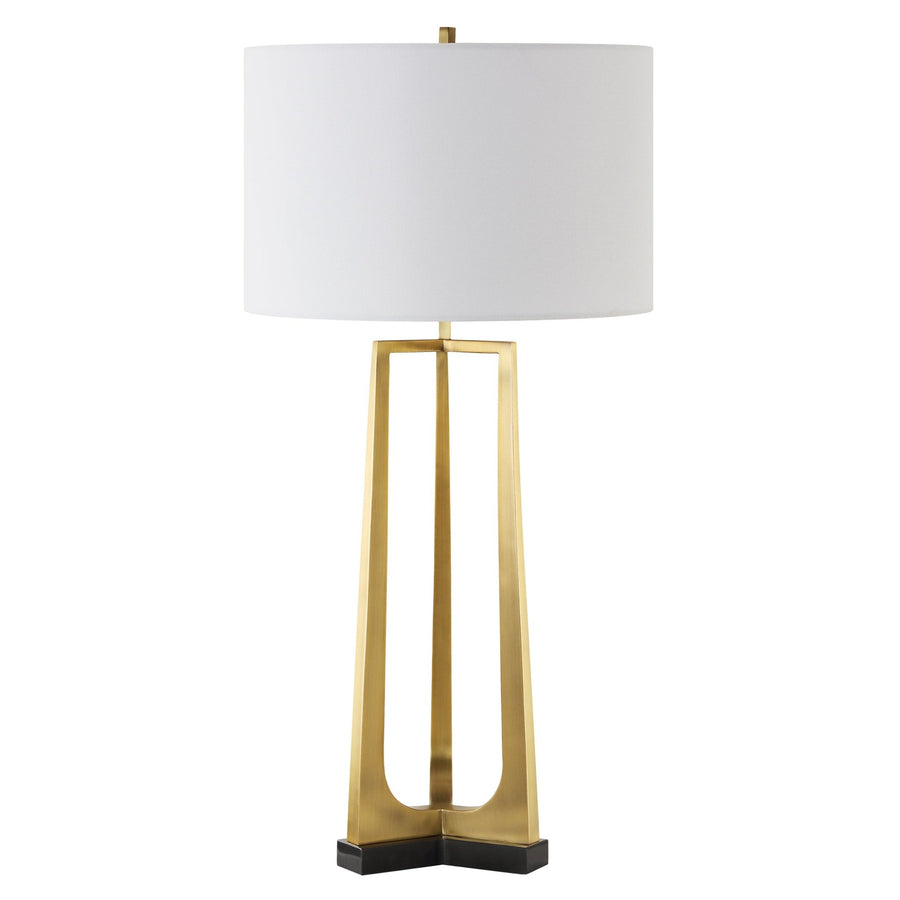 CROSSROADS BRASS TABLE LAMP