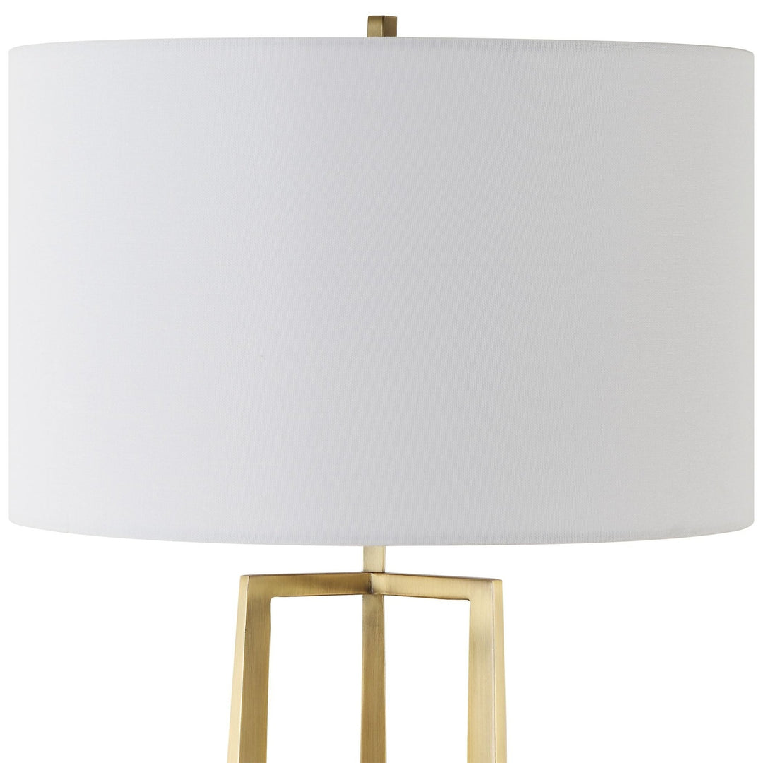 CROSSROADS BRASS TABLE LAMP