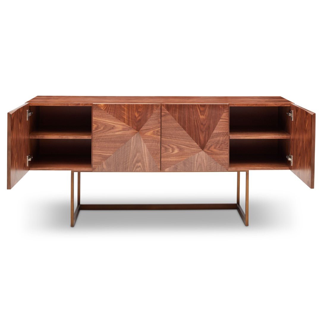 CUBE SIDEBOARD: WALNUT