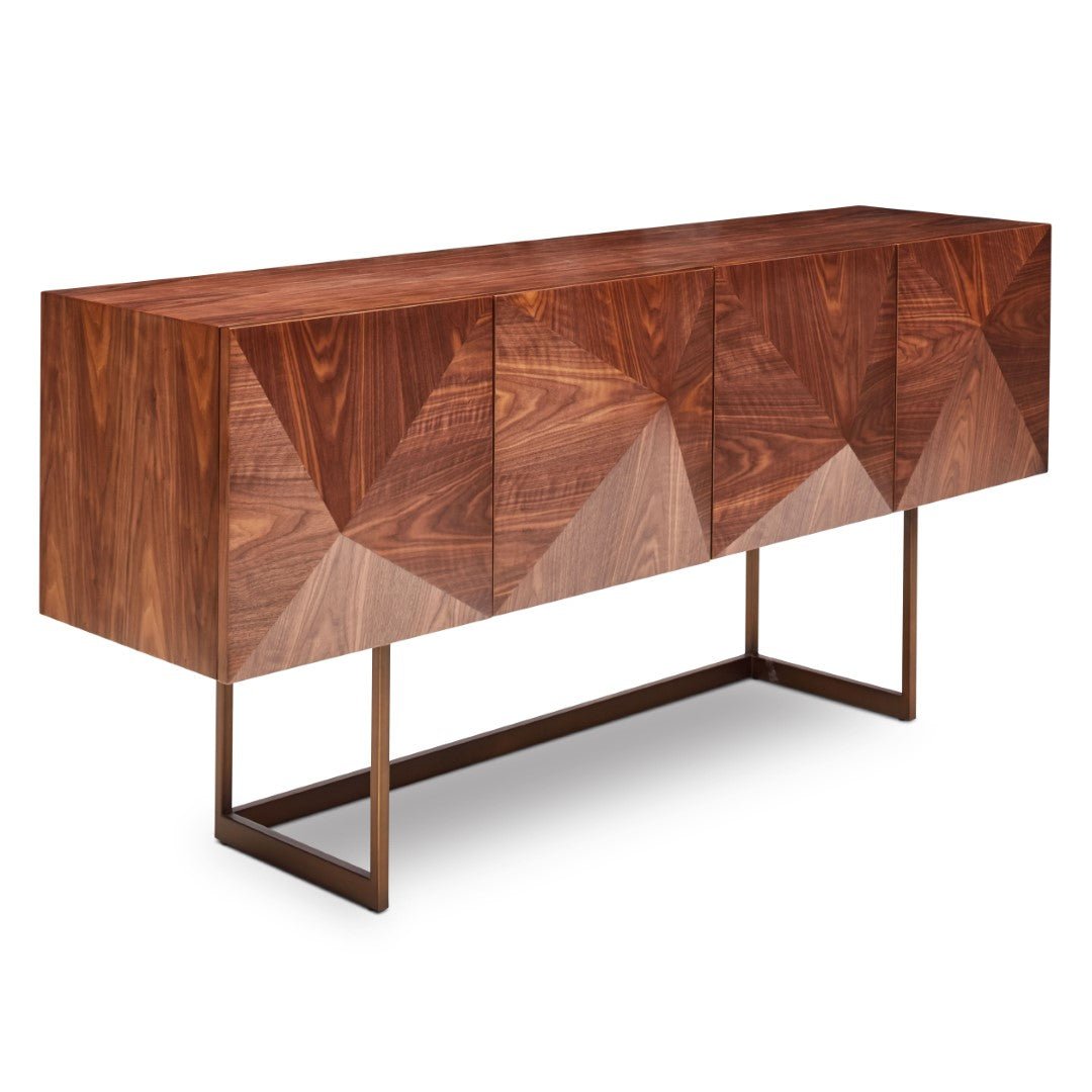 CUBE SIDEBOARD: WALNUT