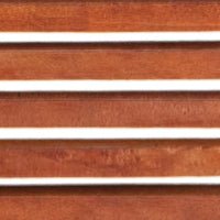 DAMANI 2 PANEL SLATTED WOOD SCREEN: BROWN