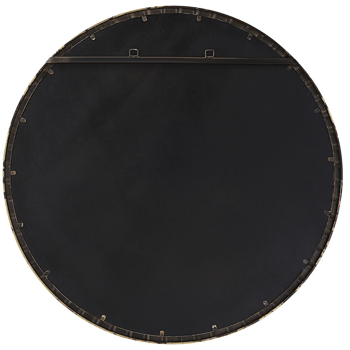 DANDRIDGE ROUND MIRROR GOLD