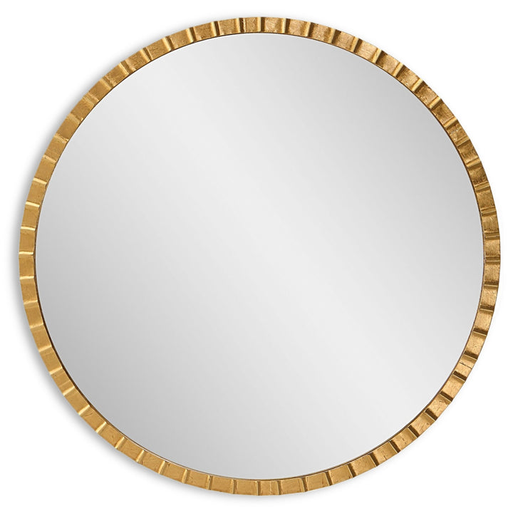 DANDRIDGE ROUND MIRROR GOLD