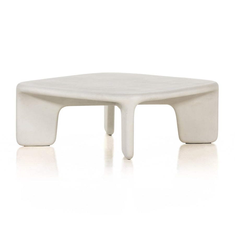 DANTE WHITE CONCRETE COFFEE TABLE