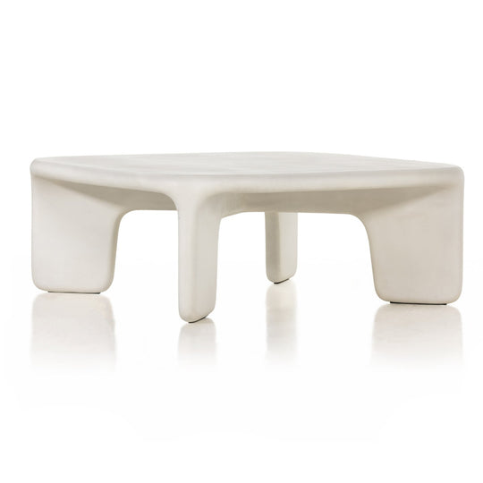 DANTE WHITE CONCRETE COFFEE TABLE