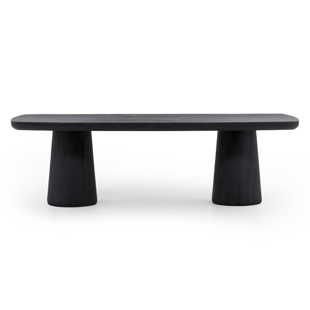 DARIN DINING TABLE: BLACK