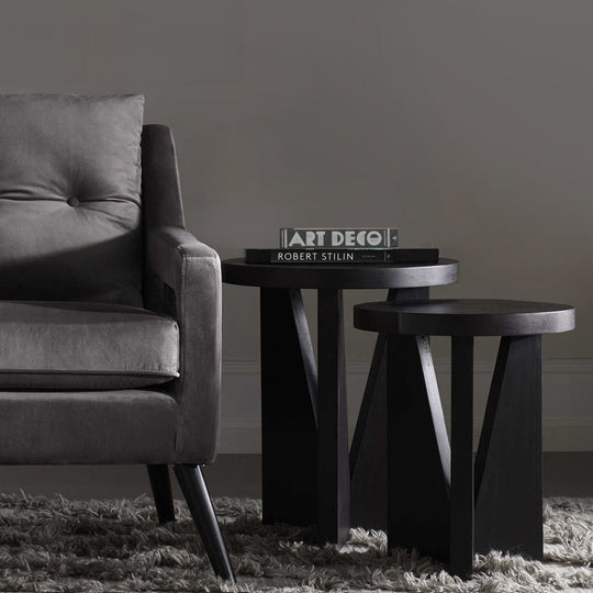 DARK JAVA NESTING TABLES