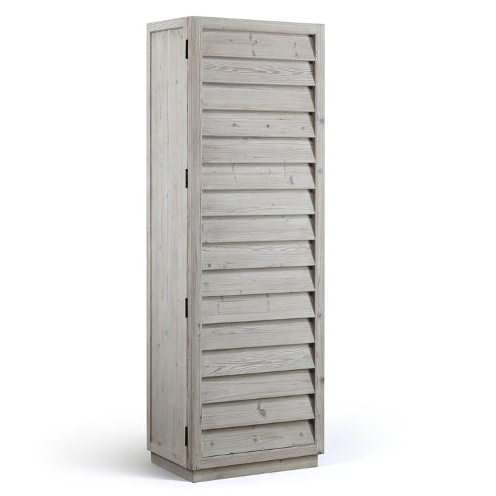 DAWSON LIGHT GREY WASH PINE CABINET