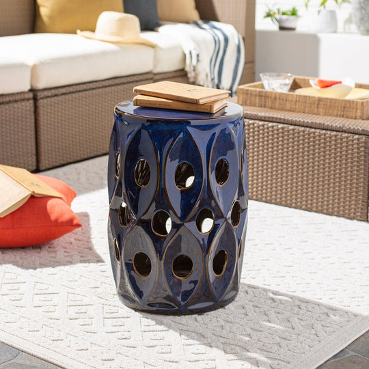 DAYNA CERAMIC GARDEN STOOL