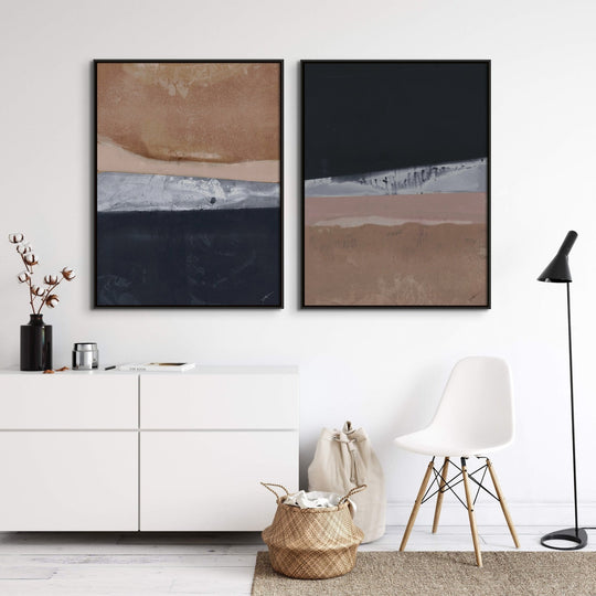 "DEEP HORIZON" CANVAS ART SERIES