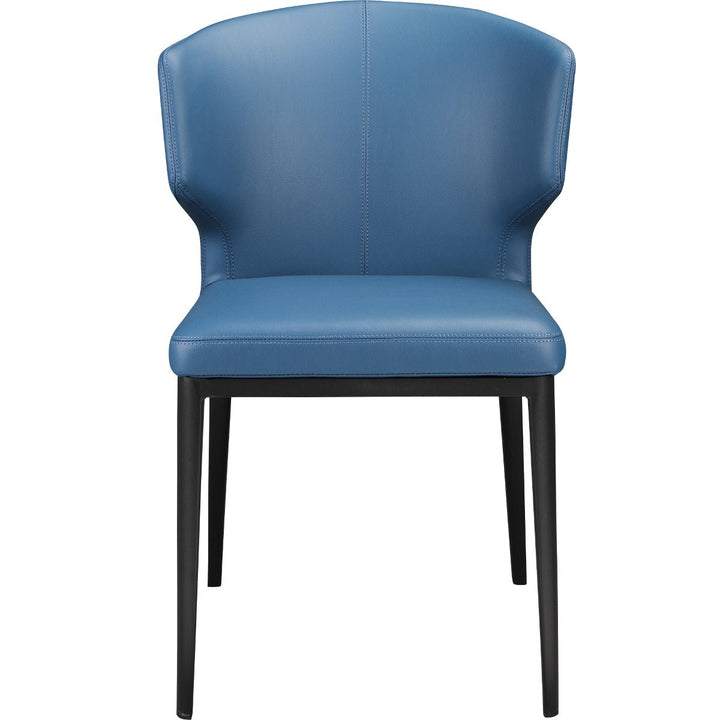 DELANEY SIDE CHAIR: STEEL BLUE | SET OF 2