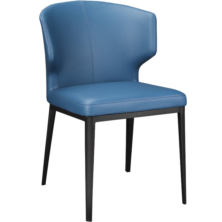 DELANEY SIDE CHAIR: STEEL BLUE | SET OF 2