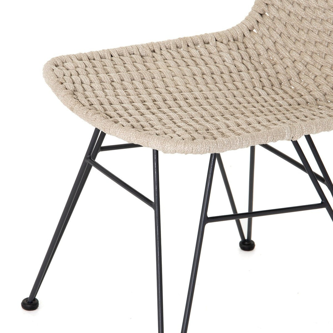 DEMA INDOOR - OUTDOOR ROPE SWIVEL BAR STOOL