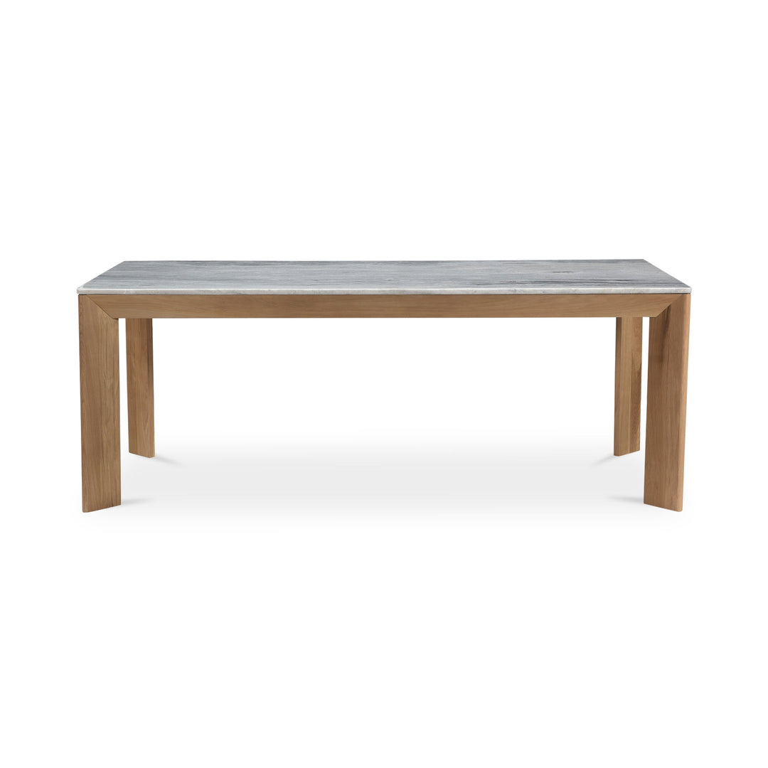 DENMARK WHITE MARBLE TOP DINING TABLE