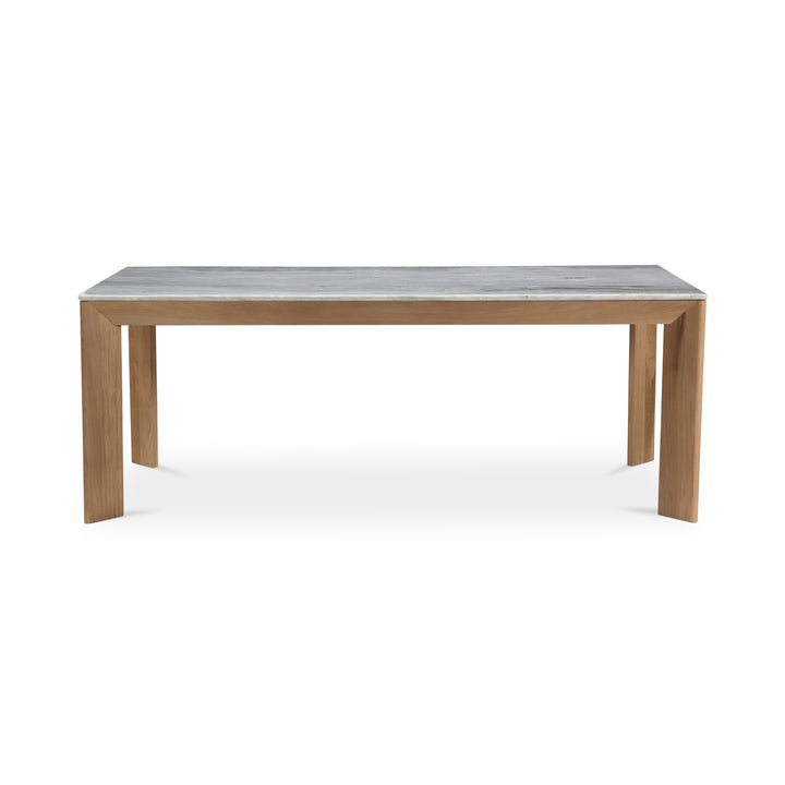 DENMARK WHITE MARBLE TOP DINING TABLE