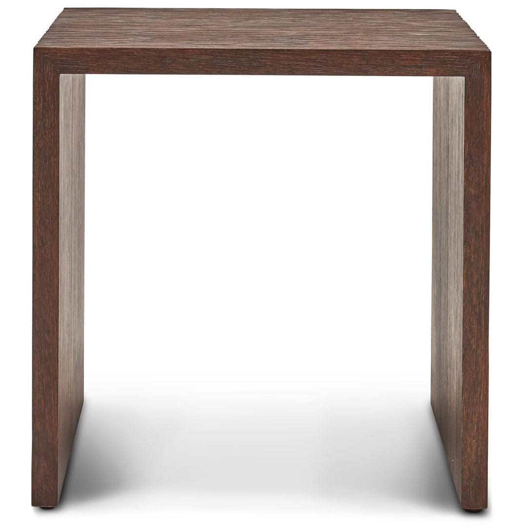 DENVER OAK END TABLES: SMOKED OAK