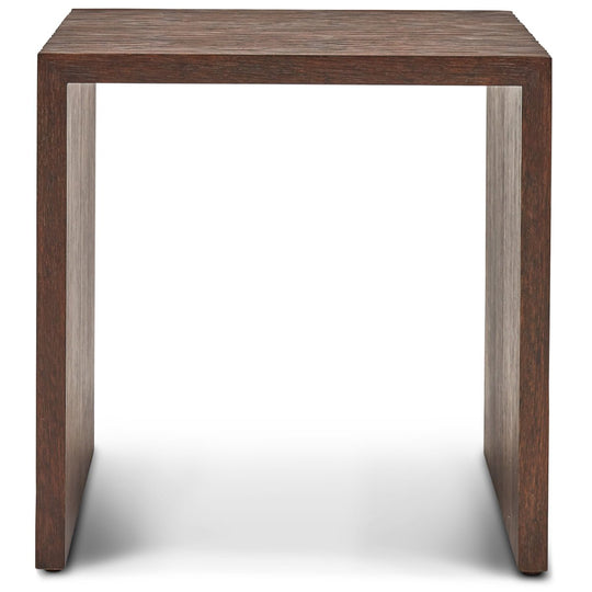 DENVER OAK END TABLES: SMOKED OAK