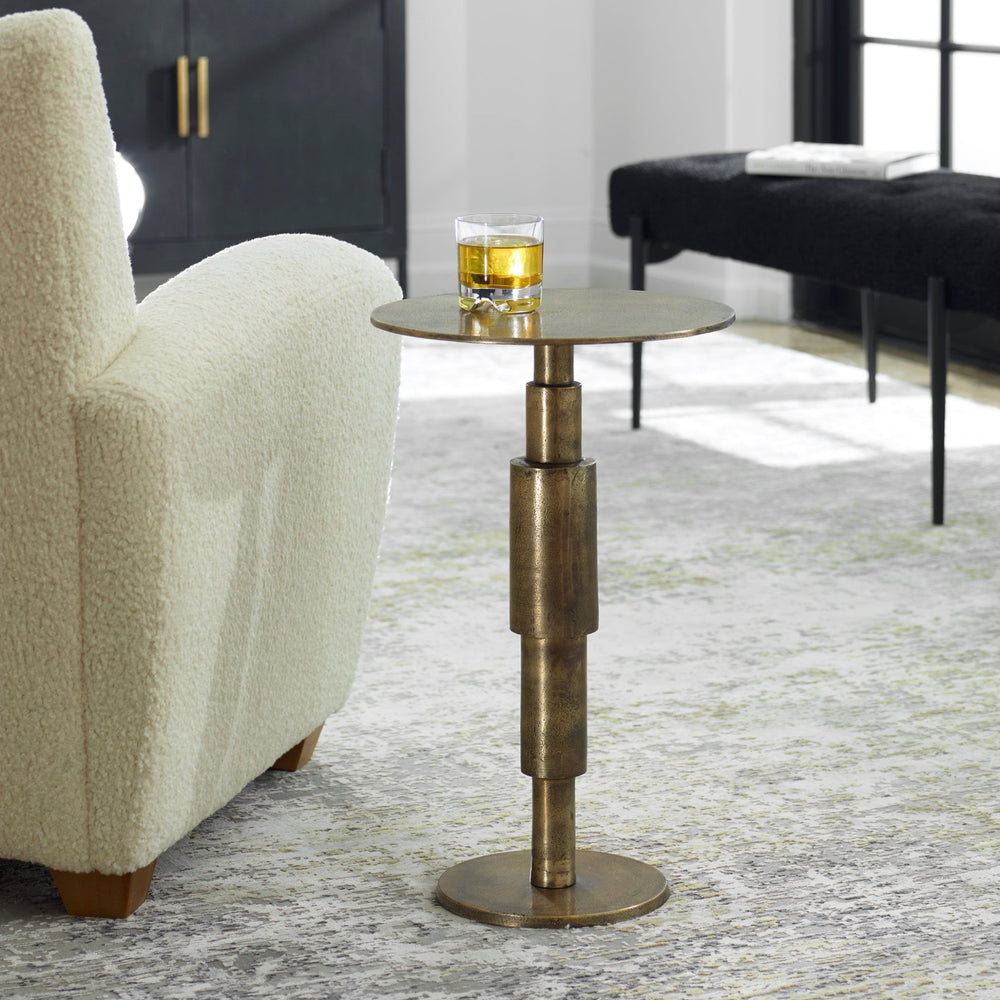 DESCEND GOLD ACCENT TABLE