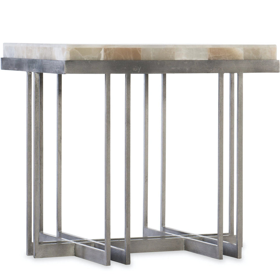 DESERT ONYX CAGE END TABLE