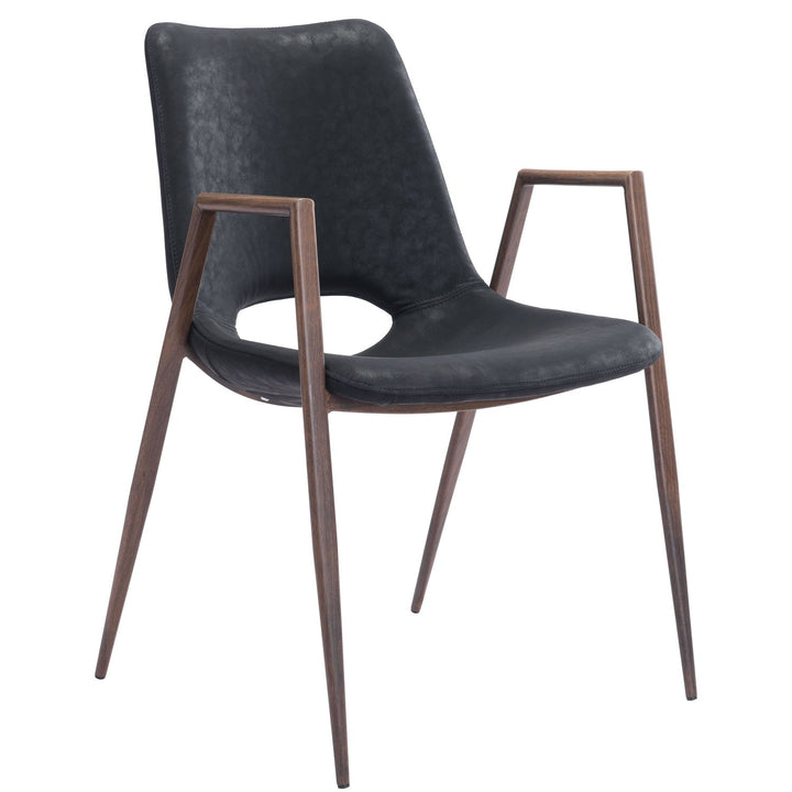 DESI DINING CHAIR: BLACK | SET OF 2