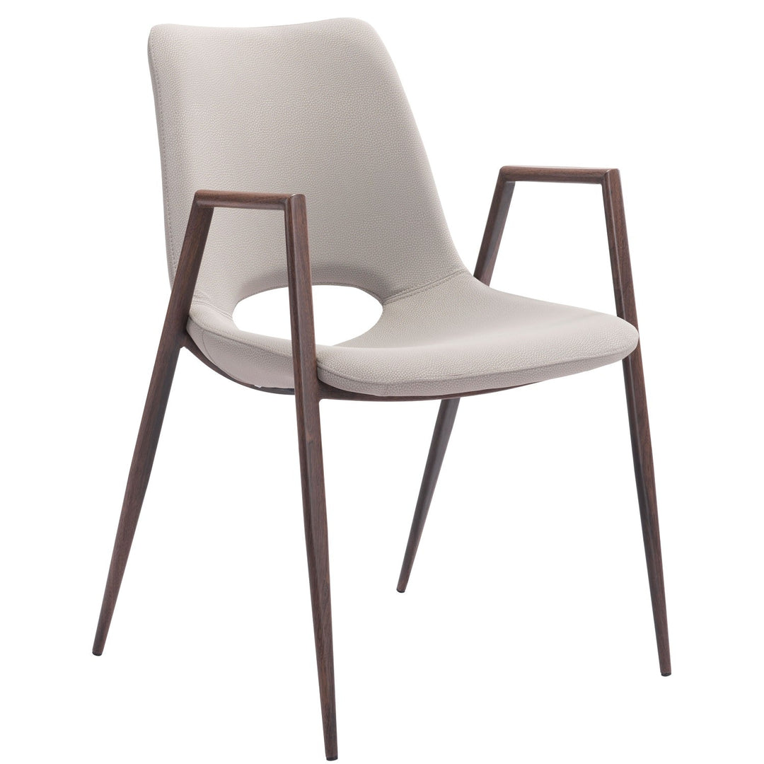 DESI DINING CHAIR: PUTTY | SET OF 2