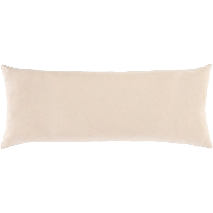 DEVO BLACK + NATURAL CANVAS LUMBAR PILLOW