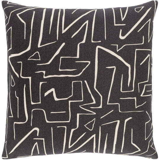 DEVO SCREEN PRINT COTTON CANVAS PILLOW