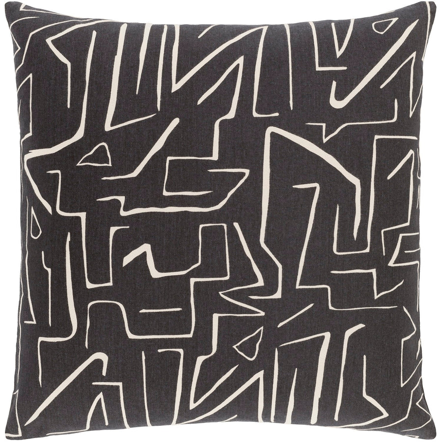 DEVO SCREEN PRINT COTTON CANVAS PILLOW