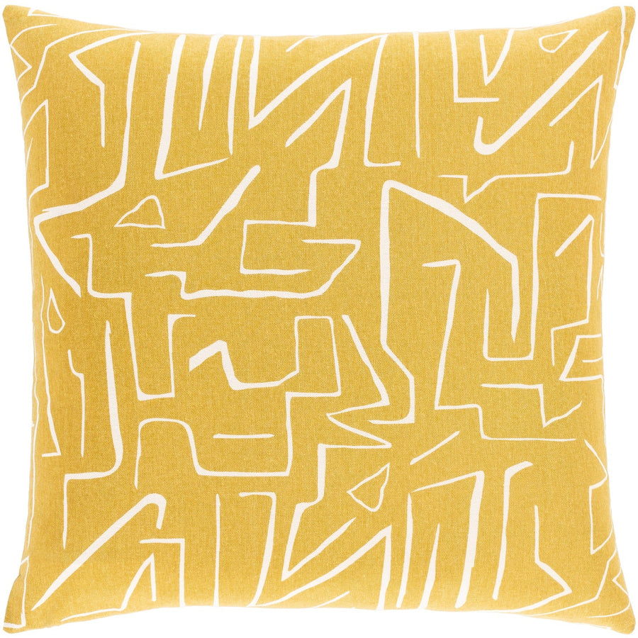 DEVO SCREEN PRINT COTTON CANVAS PILLOW