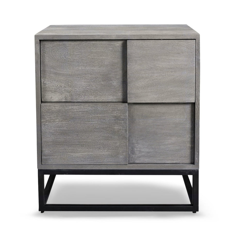 DEVON NIGHTSTAND: GREY