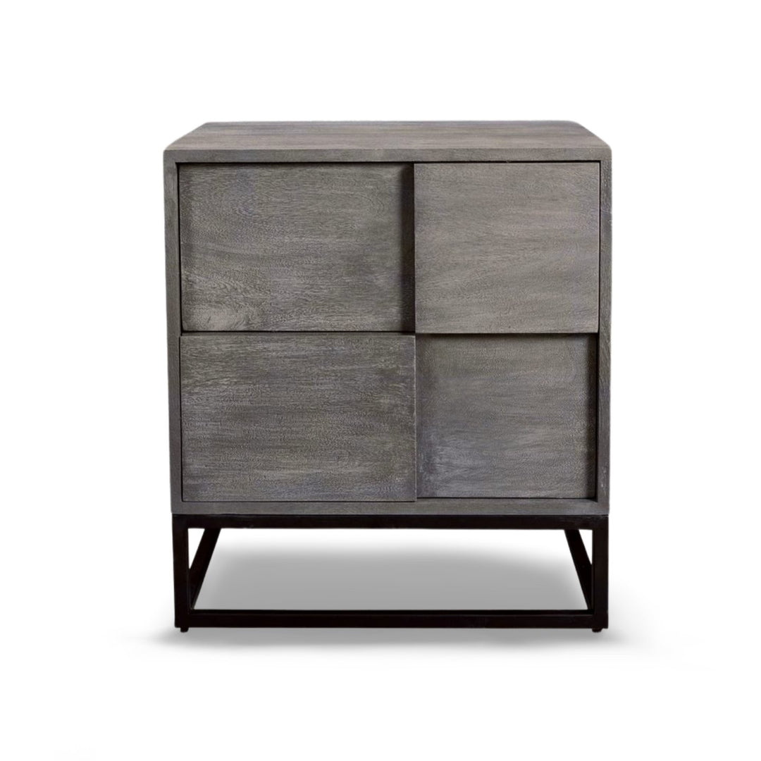 DEVON NIGHTSTAND: GREY