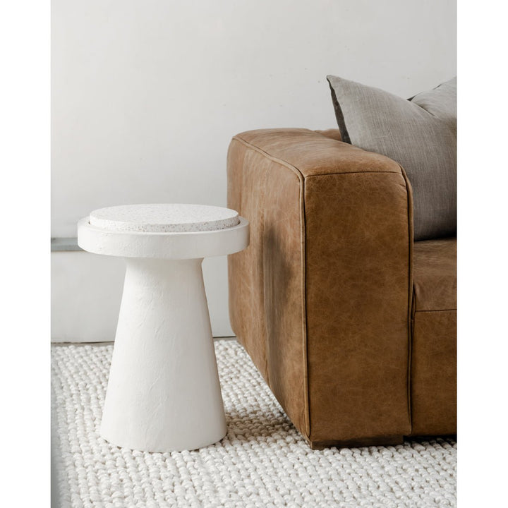 DEX CONCRETE TERRAZZO OUTDOOR SIDE TABLE