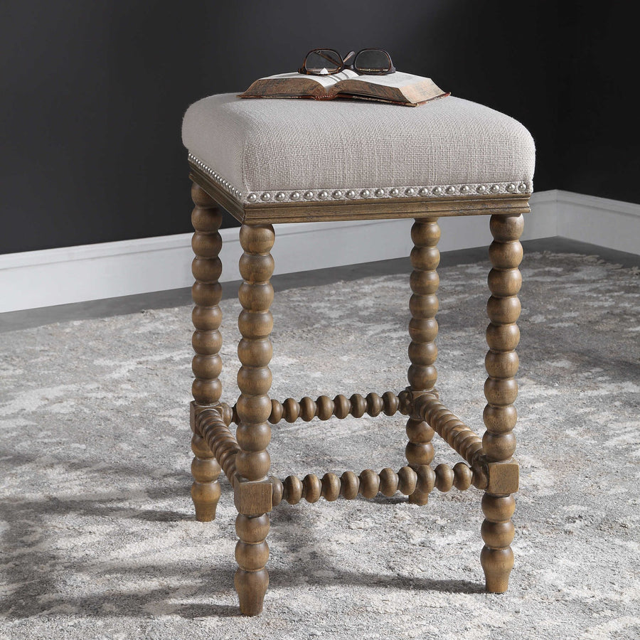 DHARMA COUNTER STOOL: NATURAL