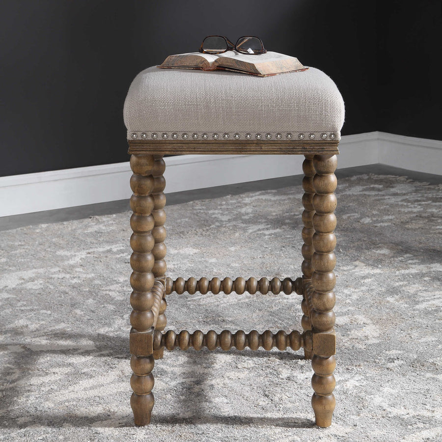 DHARMA COUNTER STOOL: NATURAL