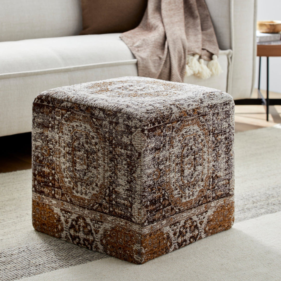 DHARMA CUBE OTTOMAN: MOCHA