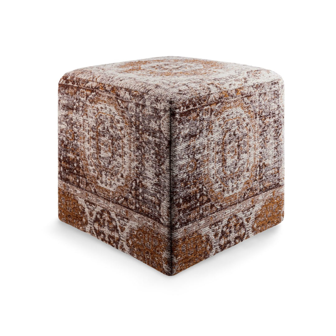 DHARMA CUBE OTTOMAN: MOCHA