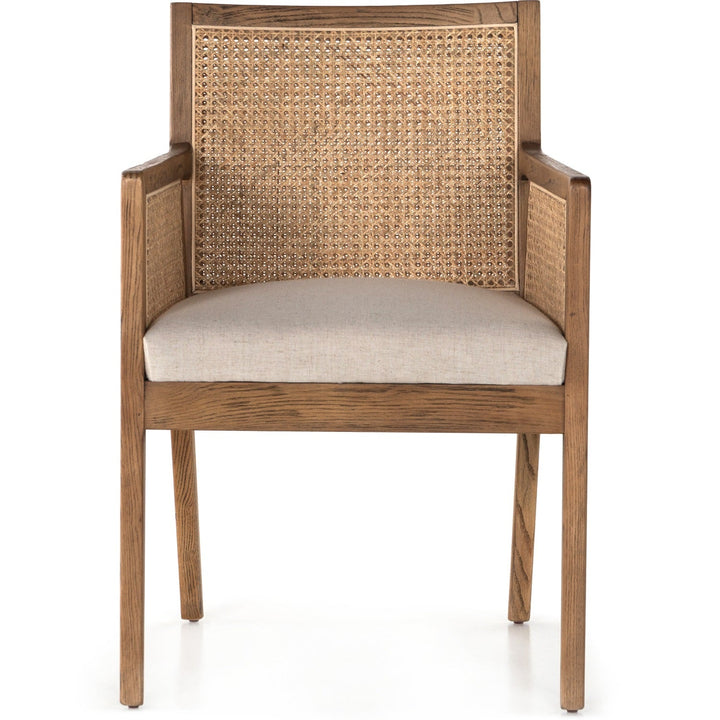 DIEGO CANE DINING ARM CHAIR