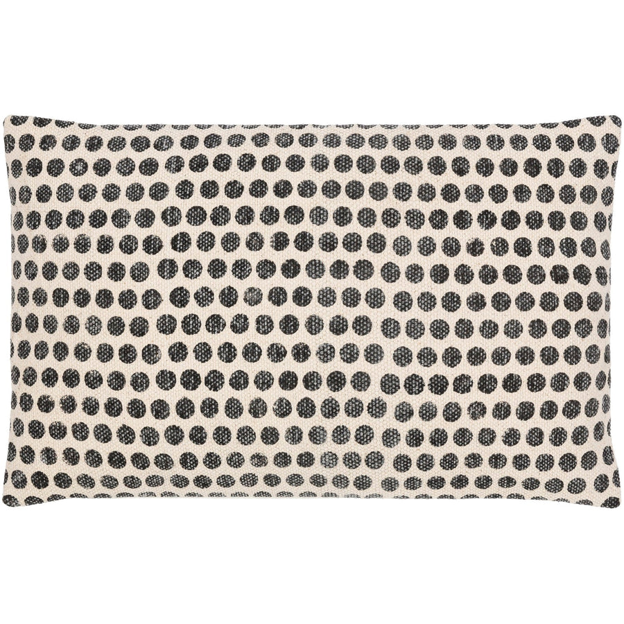 DOLA DOTS WOVEN COTTON PILLOW