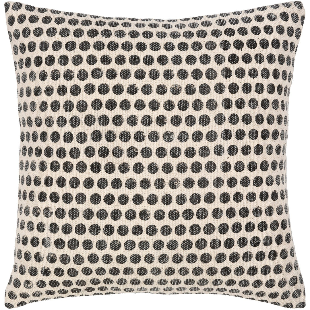 DOLA DOTS WOVEN COTTON PILLOW