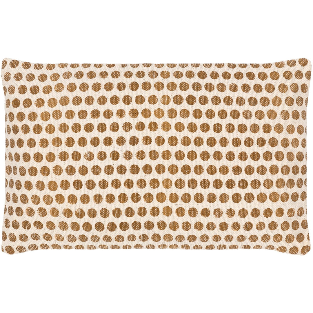 DOLA DOTS WOVEN COTTON PILLOW