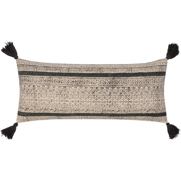 DOLA WOVEN COTTON LUMBAR PILLOW