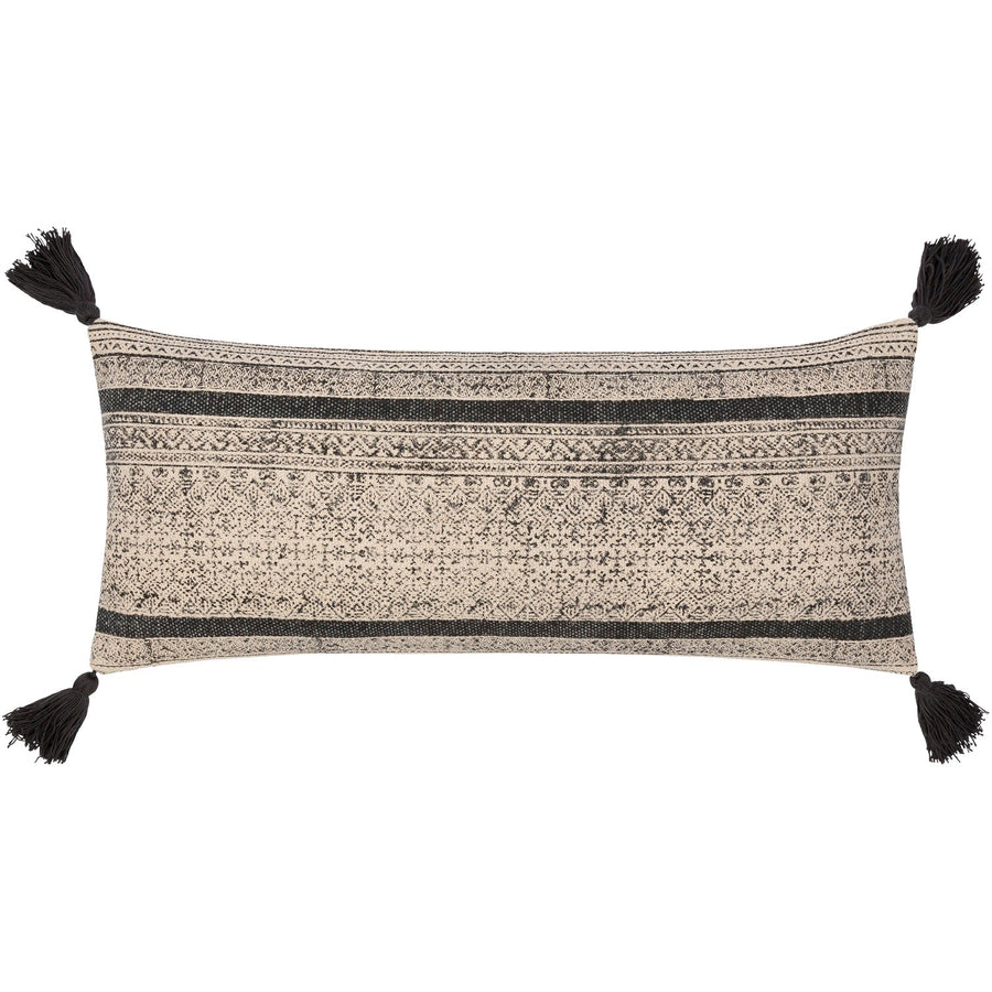 DOLA WOVEN COTTON LUMBAR PILLOW