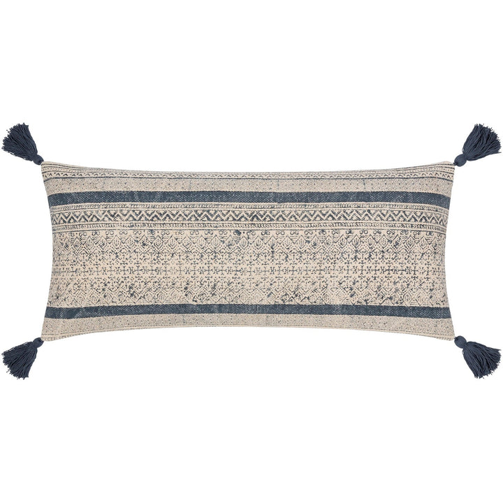 DOLA WOVEN COTTON LUMBAR PILLOW