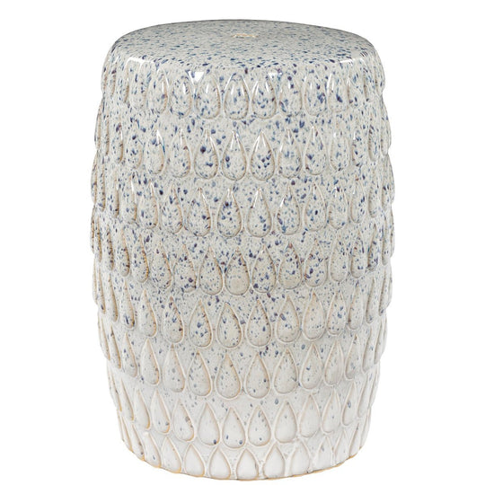 DORI CERAMIC GARDEN STOOL