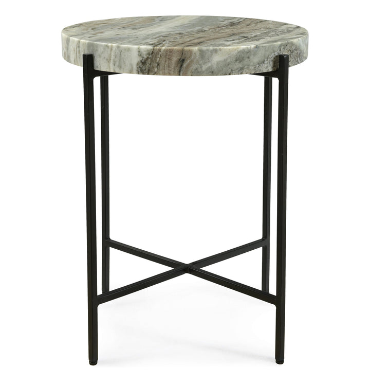 DOT SAND STONE MARBLE ACCENT TABLE