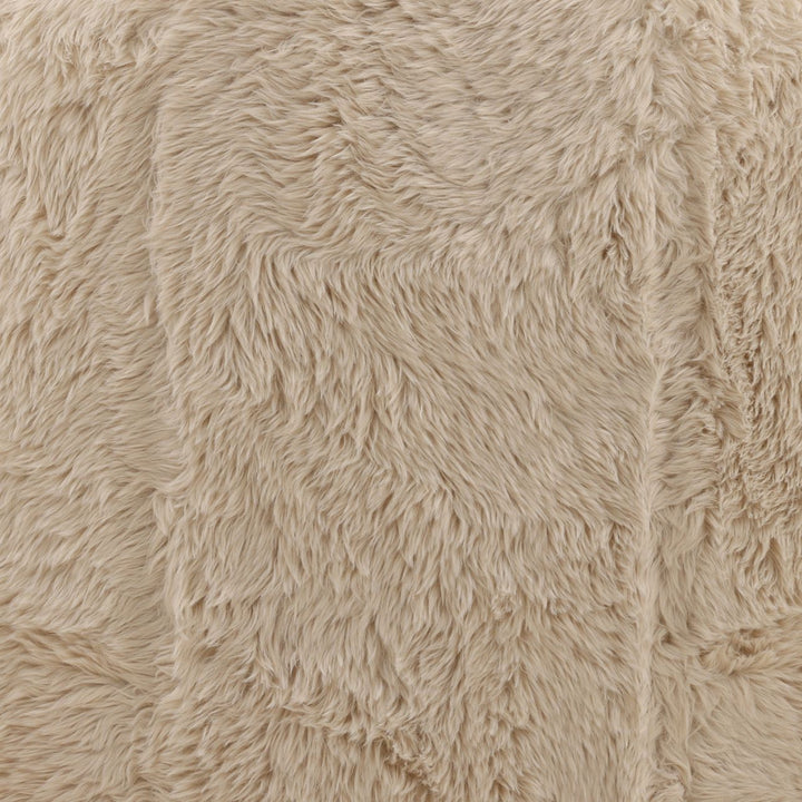 SCOTTY FAUX SHEEPSKIN SHAG ARM CHAIR