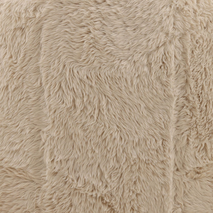 SCOTTY FAUX SHEEPSKIN SHAG ARM CHAIR