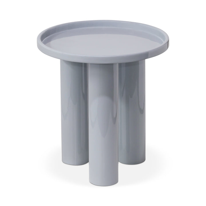 SOFIA ENAMEL ROUND END TABLE