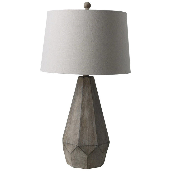 DRESDON LAMP: STONE TAUPE