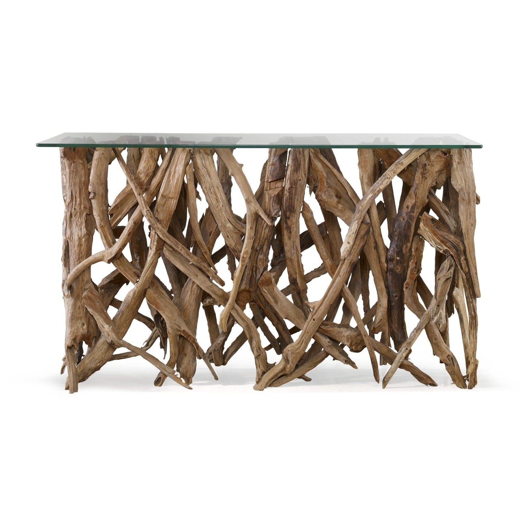 DRIFTED TEAK ROOT CONSOLE TABLE | 59